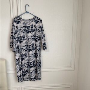 Stylish Women's Dress in Black and Gray